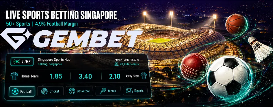 GemBet's Sports Arena is a sports betting section