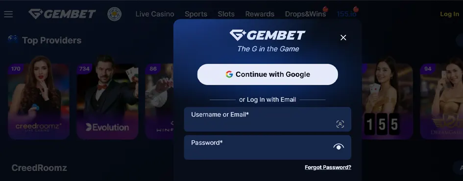 GemBet login Singapore: secure fast account access on any device
