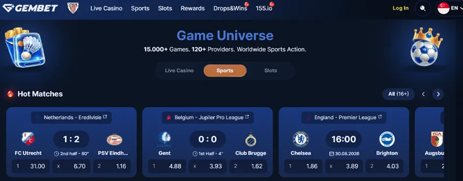 Gembet Casino Login Singapore | Access Account on Mobile & PC