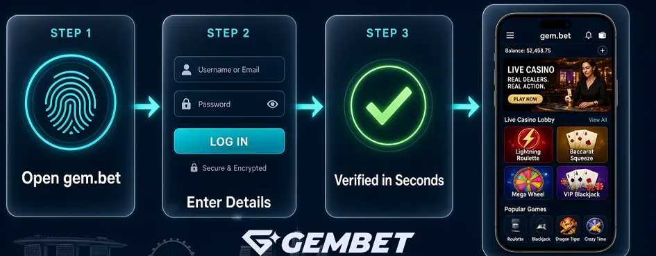 Gembet Login