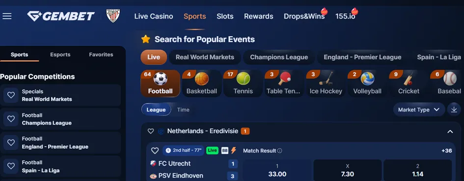 How to Place a Bet on Gembet