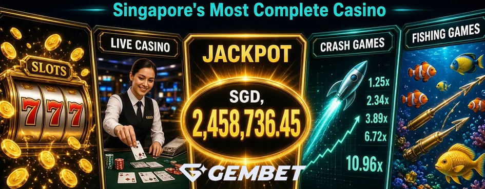 GemBet live casino roulette and baccarat tables Singapore