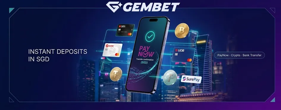 Log in to your GemBet Singapore account quickly and securely.